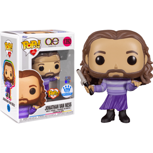 Queer Eye - Jonathan Van Ness Pops! with Purpose Pop! Vinyl Figure (Funko / Popcultcha Exclusive)