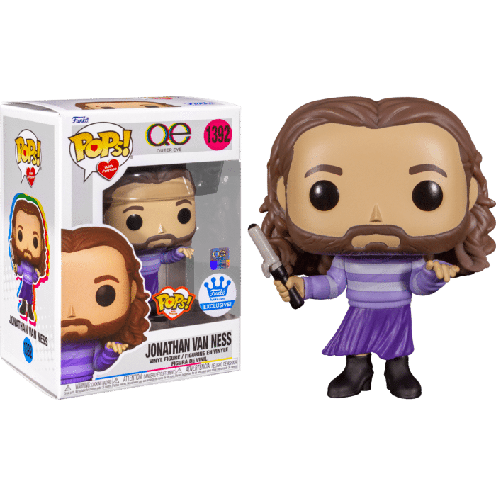 Queer Eye - Jonathan Van Ness Pops! with Purpose Pop! Vinyl Figure (Funko / Popcultcha Exclusive)