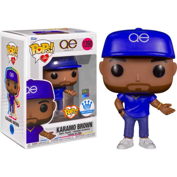 Queer Eye - Karamo Brown Pops! with Purpose Pop! Vinyl Figure (Funko / Popcultcha Exclusive)
