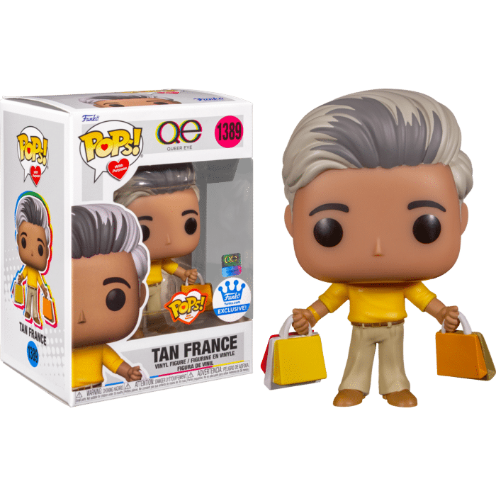 Queer Eye - Tan France Pops! with Purpose Pop! Vinyl Figure (Funko / Popcultcha Exclusive)