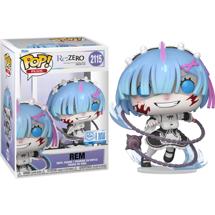 Re:ZERO - Rem with Morningstar Pop! Plus Vinyl Figure (Popcultcha Exclusive)