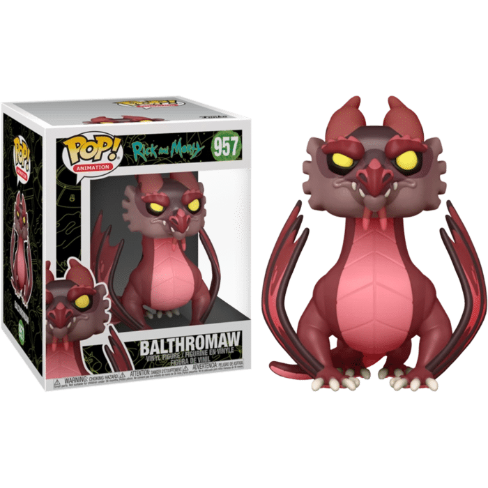 Rick and Morty - Balthromaw 6” Super Sized Pop! Vinyl Figure