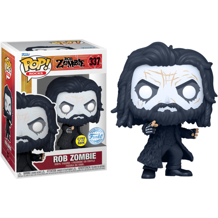 Rob Zombie - Rob Zombie in Dragula Glow-in-the-Dark Pop! Vinyl Figure