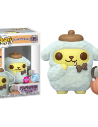 Sanrio - Pompompurin Halloween Flocked Pop! Vinyl Figure