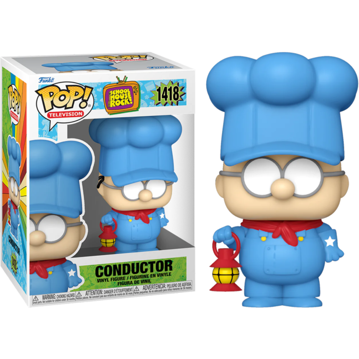 Schoolhouse Rock! - Conductor Pop! Vinyl Figure