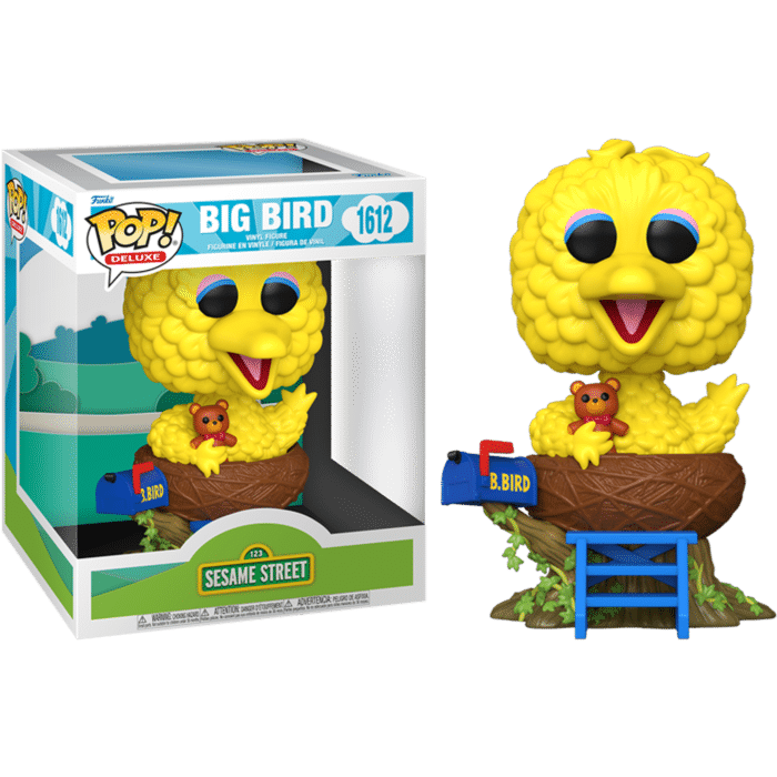 Sesame Street - Big Bird in Nest Deluxe Pop! Vinyl Figure