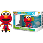 Sesame Street - Elmo on Trike Flocked Pop! Rides Vinyl Figure