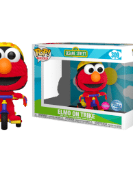 Sesame Street - Elmo on Trike Flocked Pop! Rides Vinyl Figure