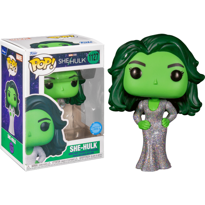 She-Hulk (2022) - She-Hulk in Gala Dress Diamond Glitter Pop! Vinyl Figure