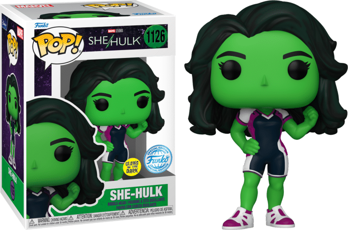 She-Hulk: Attorney at Law (2022) - She-Hulk Glow in the Dark Pop! Vinyl Figure