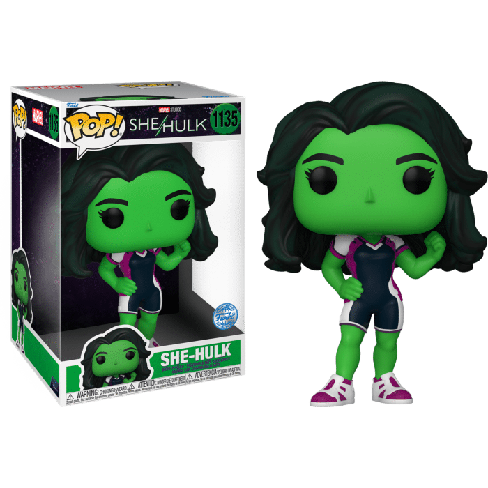 She-Hulk: Attorney at Law (2022) - She-Hulk Jumbo 10” Pop! Vinyl Figure