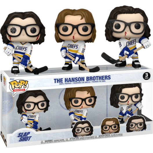 slap-shot-the-hanson-brothers-pop-vinyl-3-pack Slap Shot - The Hanson Brothers Pop! Vinyl 3-Pack
