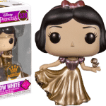Snow White and the Seven Dwarfs - Snow White Gold Ultimate Disney Princess Pop! Vinyl Figure with Enamel Pin (Funko / Popcultcha Exclusive)