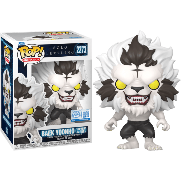 Solo Leveling - Baek Yoonho (Silver Mane) Pop! Vinyl Figure