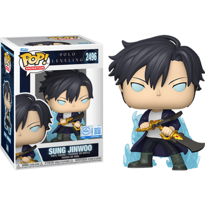 Solo Leveling - Sung Jinwoo (Blue Aura) Pop! Vinyl Figure