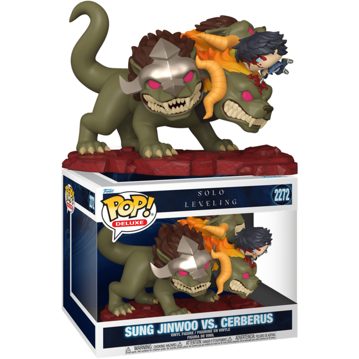 Solo Leveling - Sung Jinwoo vs Cerberus Deluxe Pop! Vinyl Figure