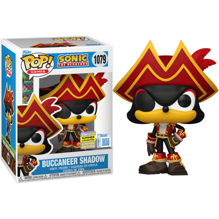Sonic the Hedgehog - Buccaneer Shadow Pop! Vinyl Figure (2025 Summer Convention Exclusive)