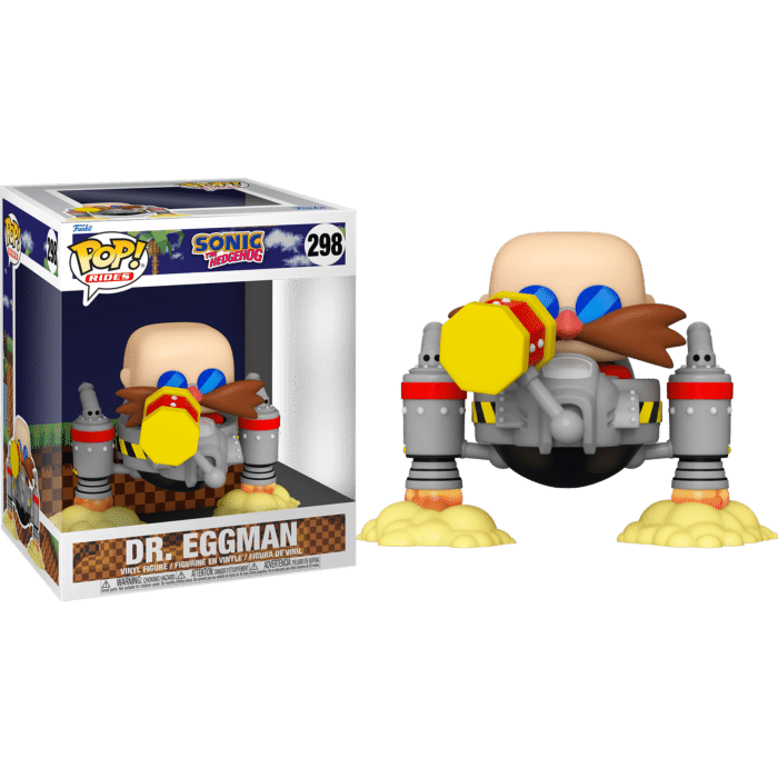 Sonic the Hedgehog - Dr. Eggman Pop! Rides Vinyl Figure