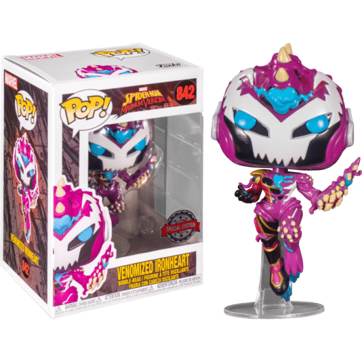 spider-man-maximum-venom-venomized-ironheart-pop-vinyl-figure Spider-Man: Maximum Venom - Venomized Ironheart Pop! Vinyl Figure