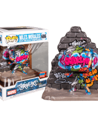 Spider-Man - Miles Morales Graffiti Street Art Collection Deluxe Pop! Vinyl Figure (2020 Fall Convention Exclusive)