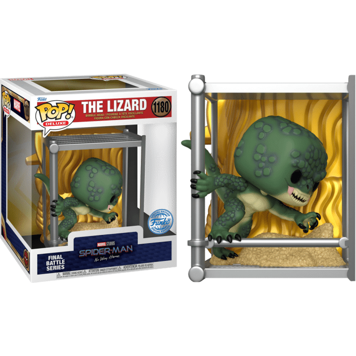 Spider-Man: No Way Home - Lizard Deluxe Build-A-Scene Pop! Vinyl Figure