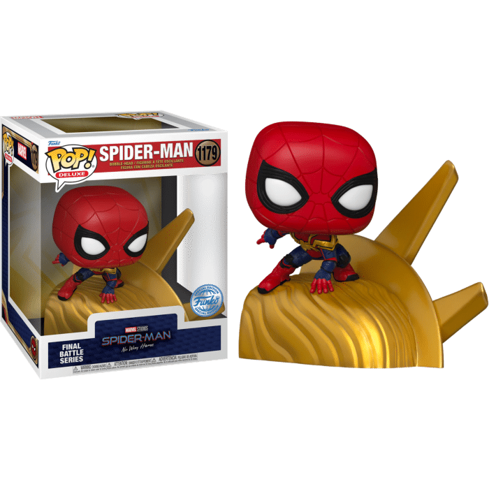 Spider-Man: No Way Home - Spider-Man Final Battle Series Build-A-Scene Deluxe Pop! Vinyl Figure