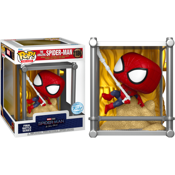 Spider-Man: No Way Home - The Amazing Spider-Man Deluxe Build-A-Scene Pop! Vinyl Figure