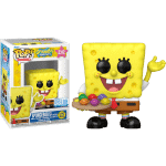 SpongeBob SquarePants - SpongeBob with Pretty Patties Glow-in-the-Dark Pop! Vinyl Figure