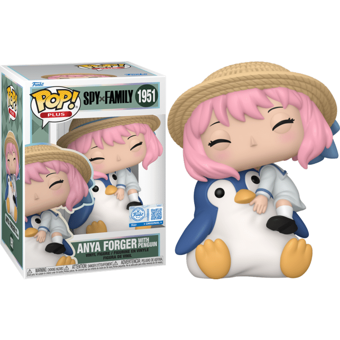 Spy x Family - Anya Forger with Penguin Pop! Plus Vinyl Figure