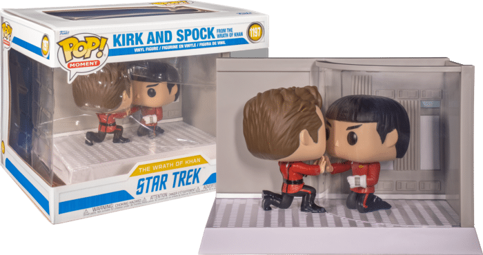 Star Trek II: The Wrath Of Khan - Kirk & Spock Movie Moments Pop! Vinyl Figure 2-Pack