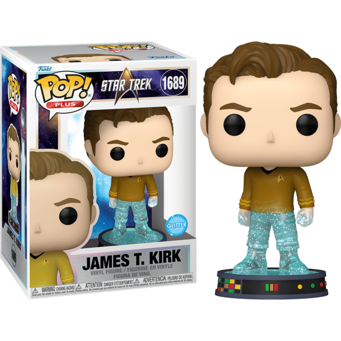 Star Trek - Transporting James T. Kirk Pop! Plus Vinyl Figure