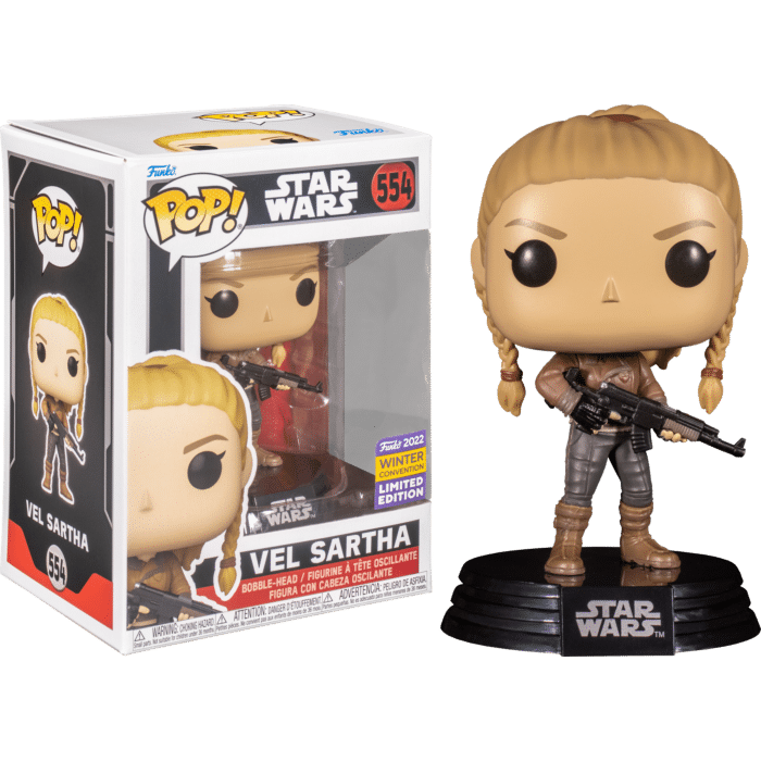 Star Wars: Andor - Vel Sartha Pop! Vinyl Figure (2022 Winter Convention Exclusive / Popcultcha Exclusive)