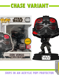 Star Wars: Battlefront II - Iden Versio Inferno Squad Pop! Vinyl Figure in Acrylic Pop! Protector (Chase Variant)