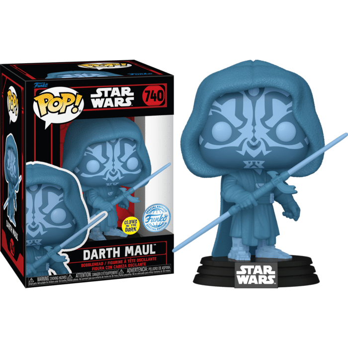 Star Wars: Dark Side - Darth Maul (Holo) Glow-in-the-Dark Pop! Vinyl Figure