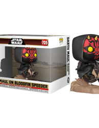 Star Wars Episode I: The Phantom Menace - Darth Maul on Bloodfin Speeder 25th Anniversary Pop! Rides Vinyl Figure