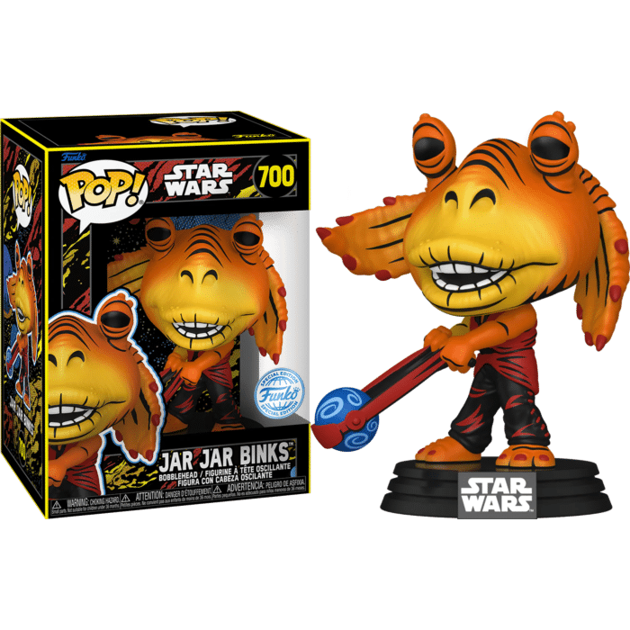 Star Wars Episode I: The Phantom Menace - Jar Jar Binks with Booma Balls 25th Anniversary Retro Series Pop! Vinyl Figure