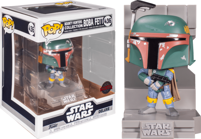 Star Wars Episode V: The Empire Strikes Back - Boba Fett Bounty Hunters Diorama Deluxe Pop! Vinyl Figure