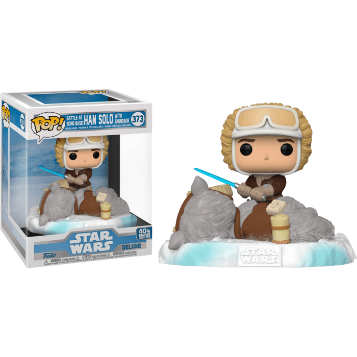 Star Wars Episode v: The Empire Strikes Back - Han Solo with Tauntaun Deluxe Pop! Vinyl Figure