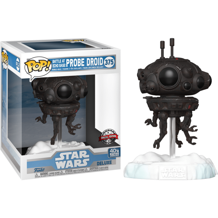 Star Wars Episode V: The Empire Strikes Back - Probe Droid Battle at Echo Base Deluxe Pop! Vinyl Figure
