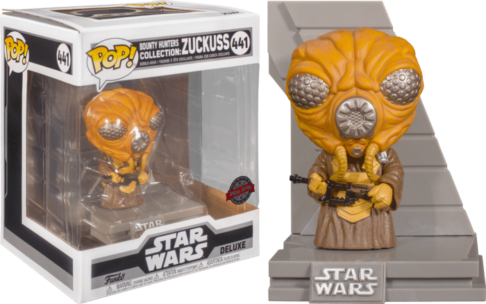 Star Wars Episode V: The Empire Strikes Back - Zuckuss Bounty Hunters Deluxe Pop! Vinyl Figure