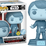 Star Wars Episode VI: Return of the Jedi - Holographic Luke Skywalker 40th Anniversary Glow-in-the-Dark Pop! Vinyl Figure
