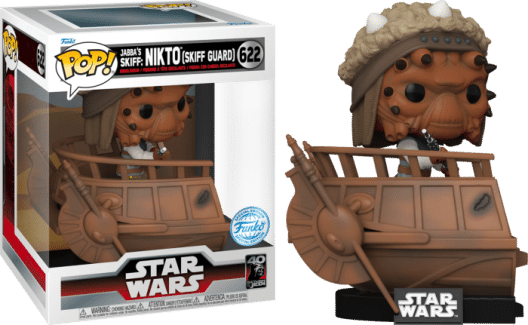 Star Wars Episode VI: Return of the Jedi - Nikto (Skiff Guard) Jabba's Skiff 40th Anniversary Build-A-Scene Deluxe Pop! Vinyl Figure