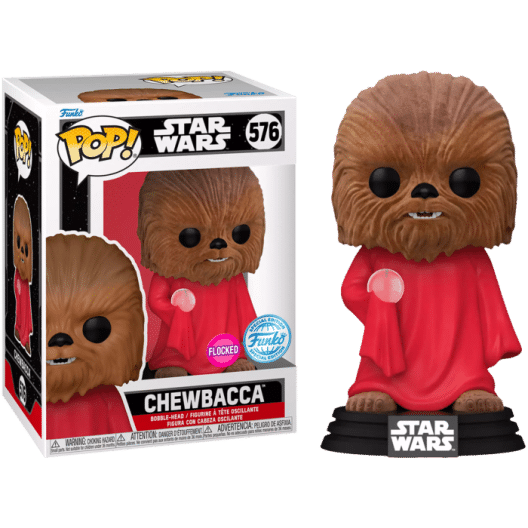 star-wars-holiday-special-1978-chewbacca-life-day-flocked-pop-vinyl-fi Star Wars Holiday Special (1978) - Chewbacca Life Day Flocked Pop! Vinyl Figure