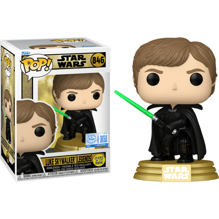 Star Wars - Luke Skywalker (Legends) Glow-in-the-Dark Pop! Vinyl Figure