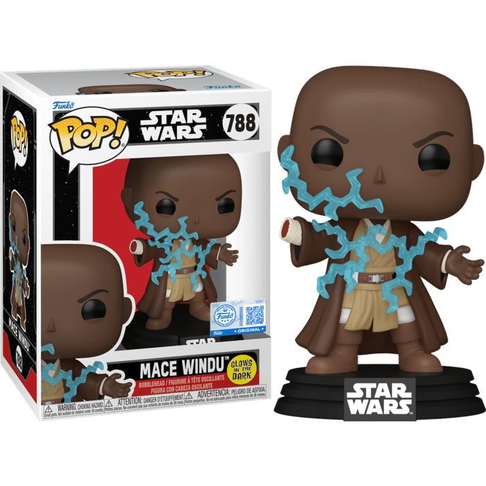 Star Wars - Mace Windu Glow-in-the-Dark Pop! Vinyl Figure