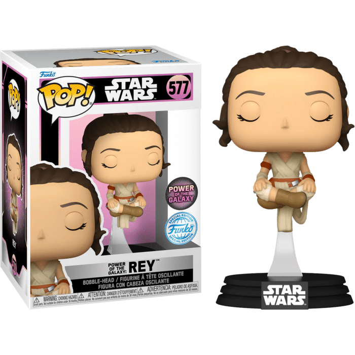 Star Wars: Power of the Galaxy - Rey Skywalker Pop! Vinyl Figure