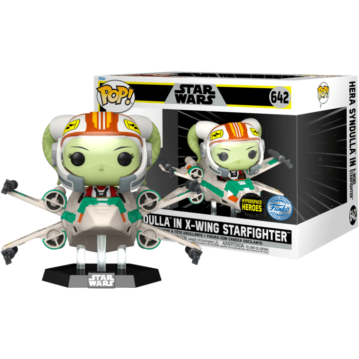 Star Wars: Rebels - Hera Syndulla in X-Wing Starfighter Pop! Rides Vinyl Figure