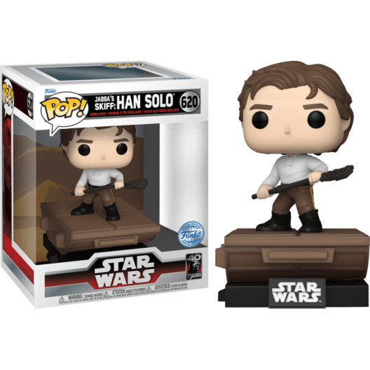 star-wars-return-of-the-jedi-han-solo-on-jabba-s-skiff-deluxe-build-a- Star Wars: Return of the Jedi - Han Solo on Jabba's Skiff Deluxe Build-A-Scene Pop! Vinyl Figure