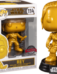 Star Wars - Rey Metallic Gold Pop! Vinyl Figure