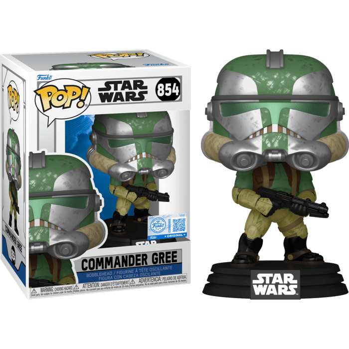 Star Wars: The Clone Wars - Commander Gree Pop! Vinyl Figure (Popcultcha Exclusive)